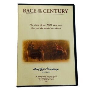 Race Of The Century 1901 Henry Ford DOCUMENTARY AUTOMOBILE (DVD, OOP, KRCB )